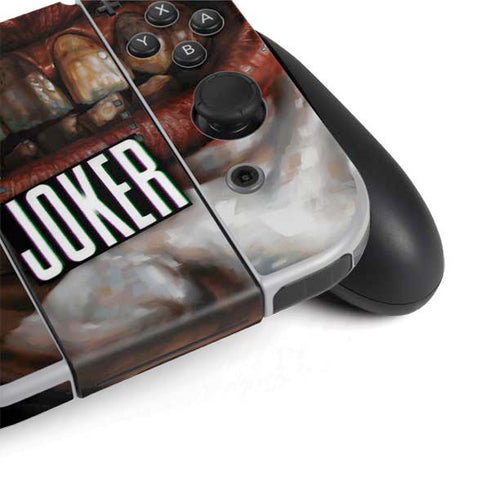 DC Comics Joker Graphic Novel Cover 2008 Art by Lee Bermejo Nintendo Switch OLED (2021) Skin